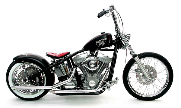 custom chopper bobber
